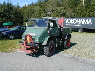 Unimog Fahrt